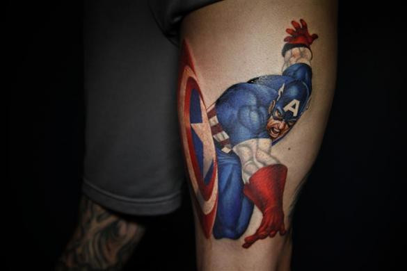 ...Để khi hoàn thành, hình xăm được hoàn thiện như thế này.