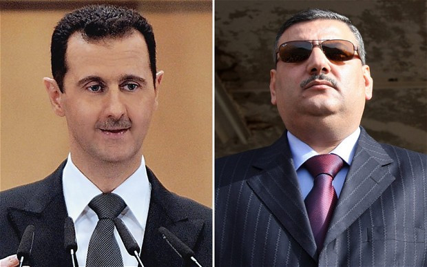 Tổng thống Syria Bashar al-Assad và cựu Thủ tướng Riad Hija. Tổng thống Syria Bashar al-Assad và cựu Thủ tướng Riad Hija.