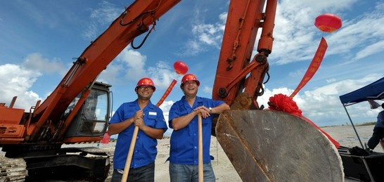 Trung Quốc động thổ xây dựng trái phép nhà máy xử lý rác thải, nước thải trên đảo Phú Lâm, Hoàng Sa ngày 25/8 vừa qua Trung Quốc động thổ xây dựng trái phép nhà máy xử lý rác thải, nước thải trên đảo Phú Lâm, Hoàng Sa ngày 25/8 vừa qua