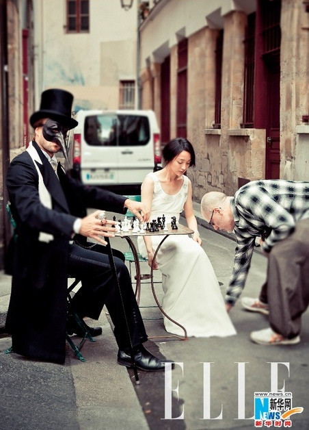 Bộ ảnh mới của Châu Tấn trên tạp chí hàng đầu này được thực hiện với những ý tưởng độc đáo.