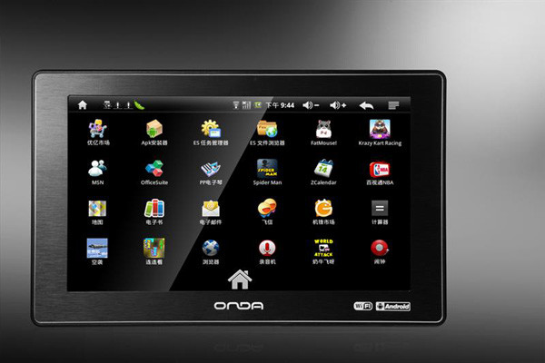 Onda VX610A (Giá tham khảo 2,5 triệu đồng): Máy tính bảng Onda VX610A trang bị màn hình 7inch với 16 triệu màu. Chạy hệ điều hành android 2.2. Máy có bộ nhớ trong 8G Onda VX610A (Giá tham khảo 2,5 triệu đồng): Máy tính bảng Onda VX610A trang bị màn hình 7inch với 16 triệu màu. Chạy hệ điều hành android 2.2. Máy có bộ nhớ trong 8G