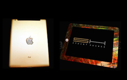 iPad 2 Gold History Edition: Chiếc máy tính bảng này có giá 8 triệu USD với vỏ mạ vàng, kim cương kết hợp với xương khủng long T-rex. iPad 2 Gold History Edition: Chiếc máy tính bảng này có giá 8 triệu USD với vỏ mạ vàng, kim cương kết hợp với xương khủng long T-rex.