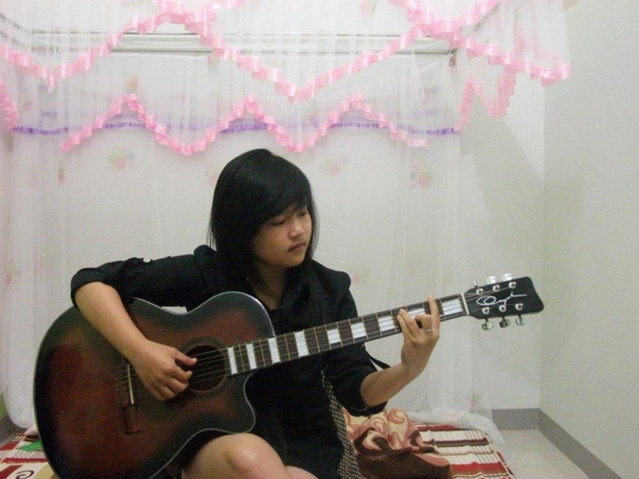 Ước mơ của Nhi là trở thành một nhà kinh doanh giỏi.