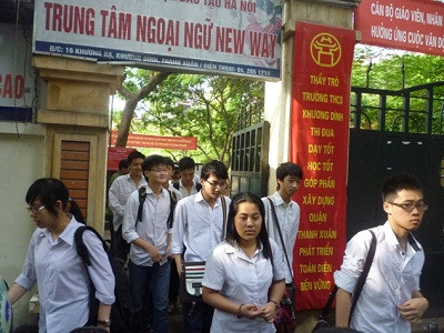 Đa số thí sinh đánh giá môn Sử không khó, vì hỏi nhiều về ý nghĩa các sự kiện