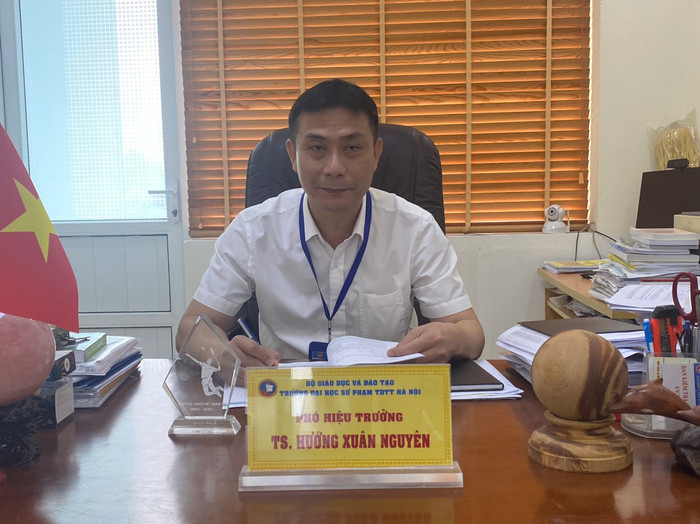 Tiến sĩ Hướng Xuân Nguyên - Phó Hiệu trưởng Trường Đại học Sư phạm Thể dục thể thao Hà Nội. Ảnh: NTCC Thầy Nguyên.jpg