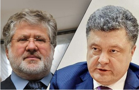 Tỷ phú Igor Kolomoisky và Tổng thống Ukaine Petro Poroshenko. Tỷ phú Igor Kolomoisky và Tổng thống Ukaine Petro Poroshenko.