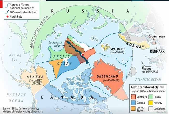 Nga đặc biệt chú trọng tới sự mở rộng ảnh hưởng ở Bắc cực. Nga đặc biệt chú trọng tới sự mở rộng ảnh hưởng ở Bắc cực.