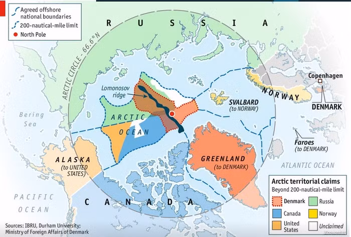 Nga đặc biệt chú trọng tới sự mở rộng ảnh hưởng ở Bắc cực.