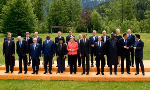 Các nhà lãnh đạo quốc tế tham gia Hội nghị thượng đỉnh các nước công nghiệp phát triển G7.