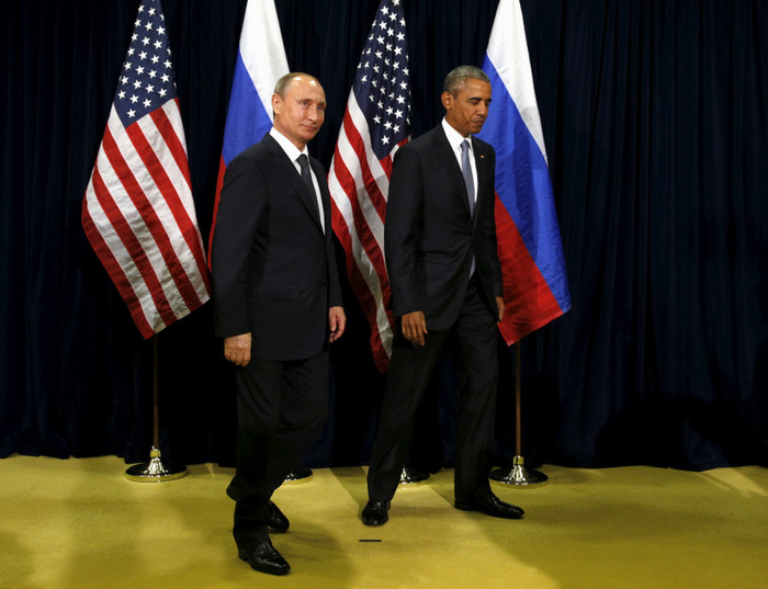 Tổng thống Nga Vladimir Putin (trái) và Tổng thống Mỹ Barack Obama. Ảnh: Business Insider. Tổng thống Nga Vladimir Putin (trái) và Tổng thống Mỹ Barack Obama. Ảnh: Business Insider.