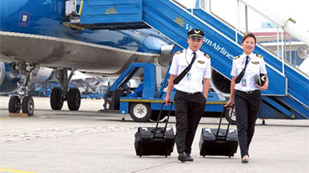 Phi công Vietnam Airlrines. Phi công Vietnam Airlrines.