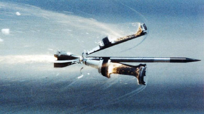 Hình ảnh đạn xuyên giáp của xe tăng Leopard 2. Ảnh Die Welt. Hình ảnh đạn xuyên giáp của xe tăng Leopard 2. Ảnh Die Welt.