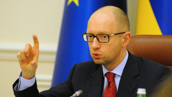 Thủ tướng Ukraine Arseny Yatsenyuk. ảnh Rian.