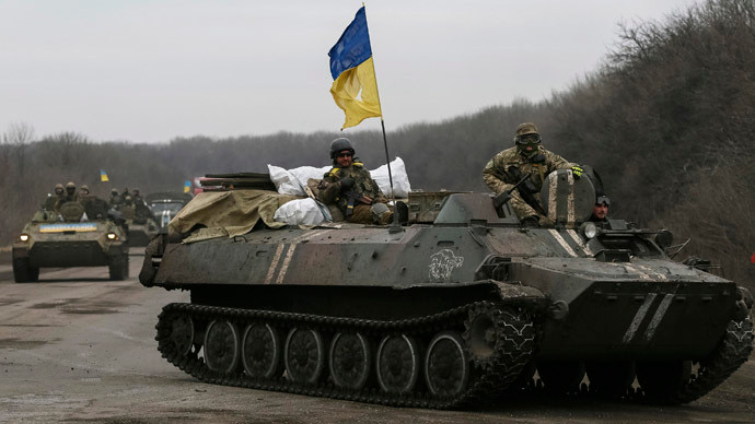 Quân đội Ukraine. Ảnh RT Quân đội Ukraine. Ảnh RT