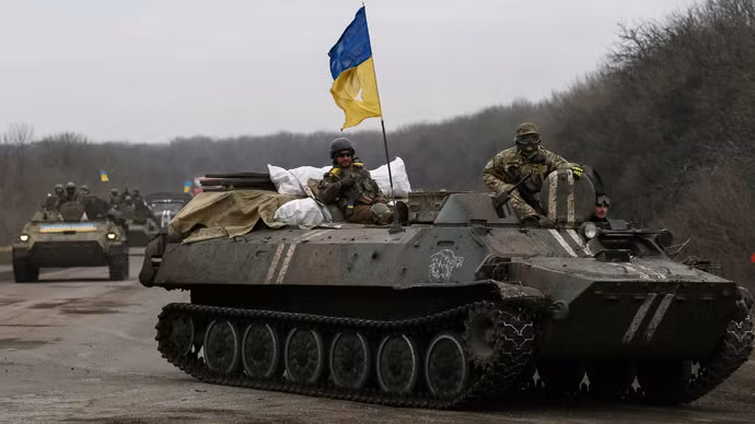 Quân đội Ukraine. Ảnh RT