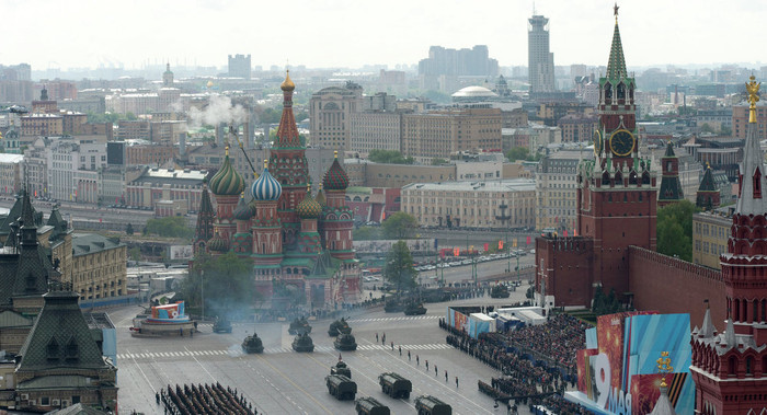Lễ diễu binh mừng Ngày Chiến thắng tại Quảng trường Đỏ năm 2014. Ảnh Sputnik.