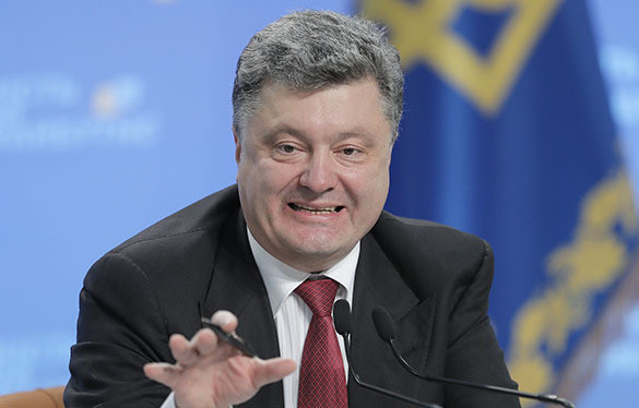 Tổng thống Ukraine Petro Poroshenko. Ảnh Pravda Tổng thống Ukraine Petro Poroshenko. Ảnh Pravda
