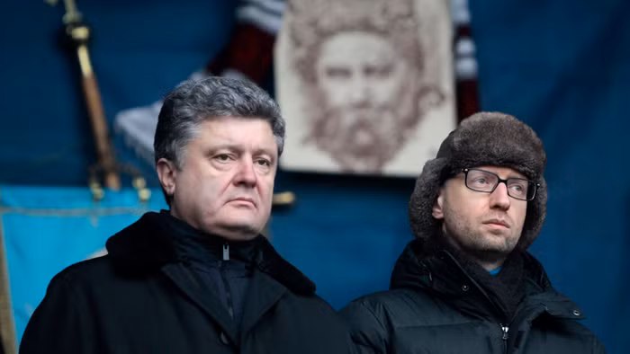 Tổng thống và Thủ tướng Ukraine.