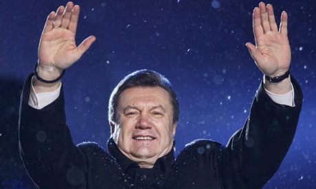 Cựu Tổng thống Ukraine bị lật đổ Viktor Yanukovych. Cựu Tổng thống Ukraine bị lật đổ Viktor Yanukovych.