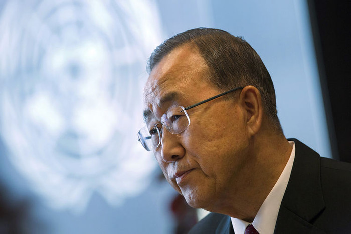 Tổng thư ký Liên Hợp Quốc Ban Ki-moon. Tổng thư ký Liên Hợp Quốc Ban Ki-moon.