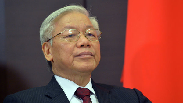 Tổng Bí thư Nguyễn Phú Trọng. Ảnh Rian.