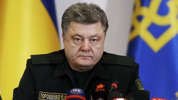 Tổng thống Ukraine Petro Poroshenko. Ảnh Rian.