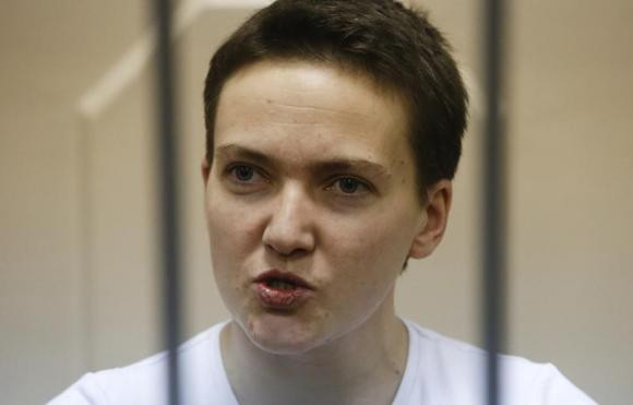 Nữ phi công Nadia Savchenko. Nữ phi công Nadia Savchenko.