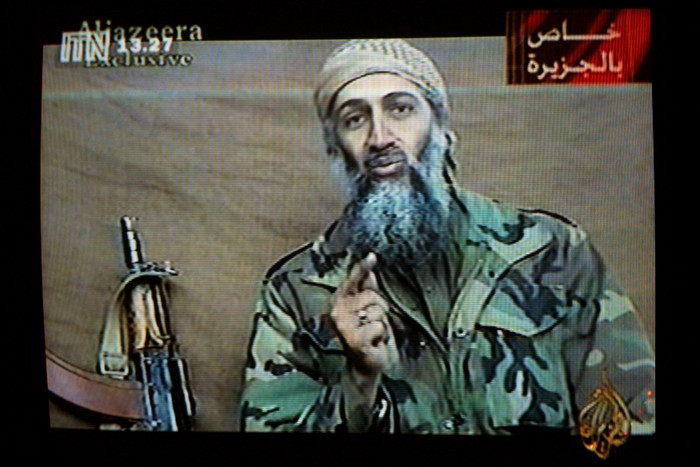 Trùm khủng bố Osama bin Laden. Trùm khủng bố Osama bin Laden.