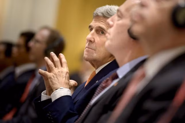 Ngoại trưởng Mỹ John Kerry. Ảnh Reuters.