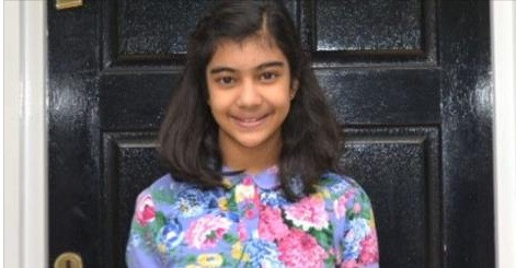 Lydia Sebastian - thần đồng nhỏ tuổi dễ thương của nước Anh. Ảnh CNN. Lydia Sebastian - thần đồng nhỏ tuổi dễ thương của nước Anh. Ảnh CNN.