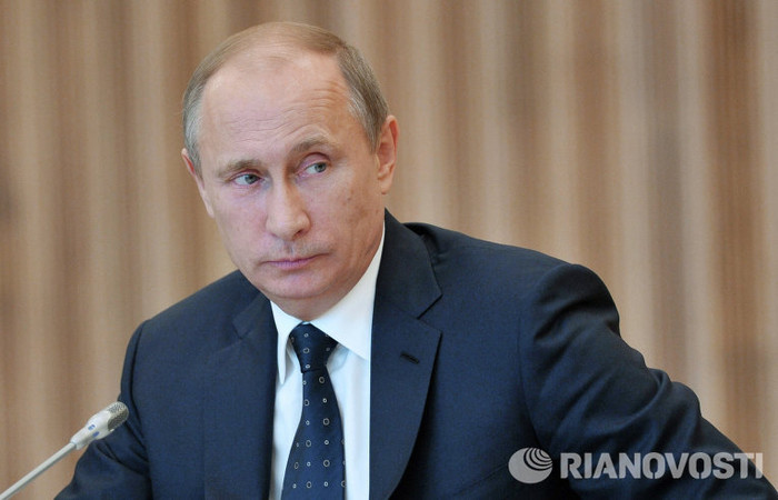 Tổng thống Nga Vladimir Putin. Ảnh Rian.