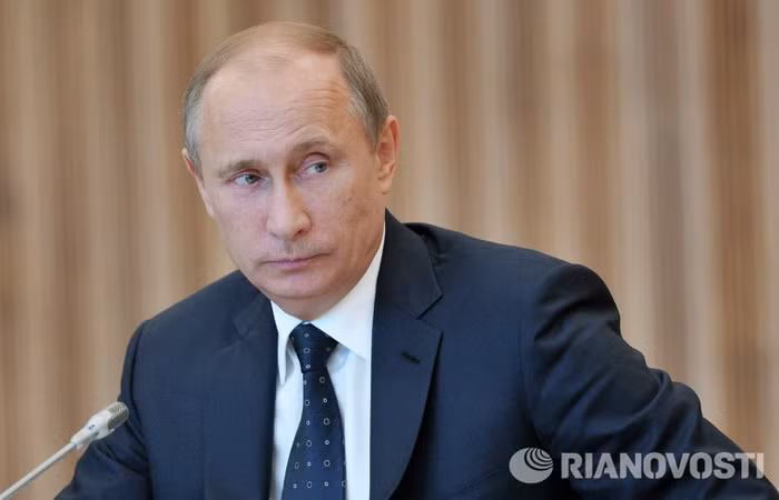 Tổng thống Nga Vladimir Putin. Ảnh Rian.