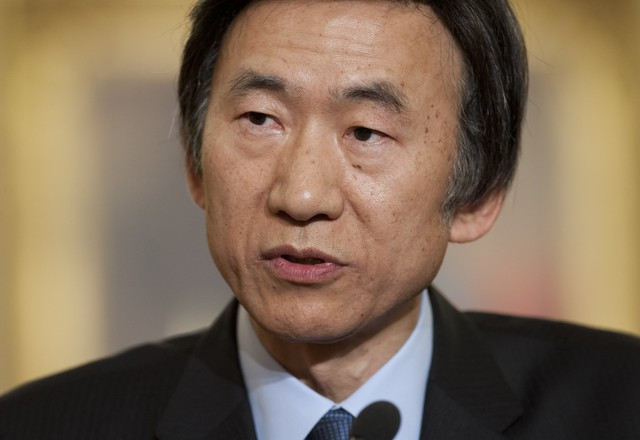 Ngoại trưởng Hàn Quốc Yun Byung-se.