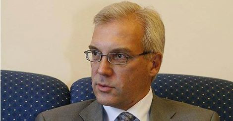Đại sứ Nga tại NATO, Alexander Grushko. Đại sứ Nga tại NATO, Alexander Grushko.