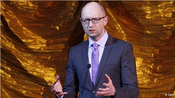 Thủ tướng Ukraine Arseny Yatsenyuk.