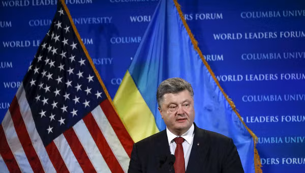 Tổng thống Ukraine Petro Poroshenko. Ảnh Rian. Tổng thống Ukraine Petro Poroshenko. Ảnh Rian.