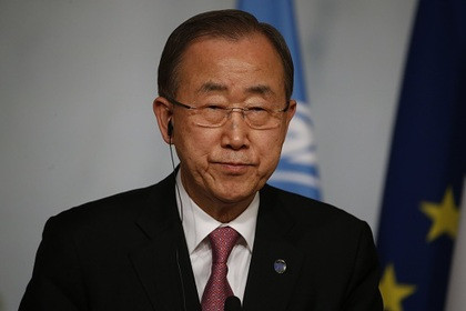 Tổng thư ký Liên Hợp Quốc Ban Ki-moon. Ảnh Lenta Tổng thư ký Liên Hợp Quốc Ban Ki-moon. Ảnh Lenta