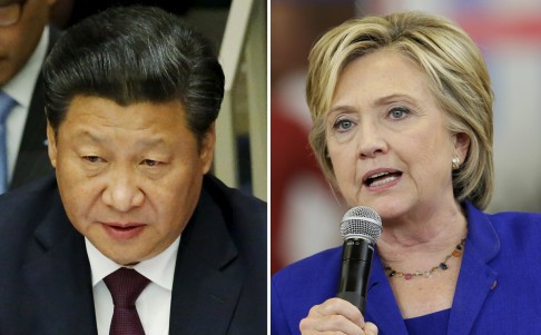 Bà Clinton đã chỉ trích những tuyên bố của ông Tập Cận Bình là đạo đức giả và đáng hổ thẹn. Ảnh SCMP. Bà Clinton đã chỉ trích những tuyên bố của ông Tập Cận Bình là đạo đức giả và đáng hổ thẹn. Ảnh SCMP.