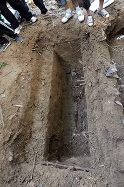 Một thi thể trong trại buôn người mới được tìm thấy.