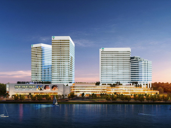 Toàn cảnh HAGL Myanmar Center tại Myanmar. Toàn cảnh HAGL Myanmar Center tại Myanmar.