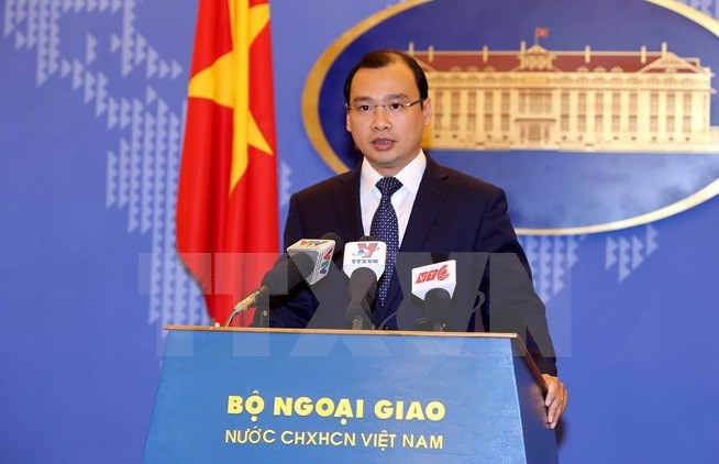 Ông Lê Hải Bình - Người phát ngôn Bộ Ngoại giao Việt Nam. ảnh: TTXVN. Ông Lê Hải Bình - Người phát ngôn Bộ Ngoại giao Việt Nam. ảnh: TTXVN.