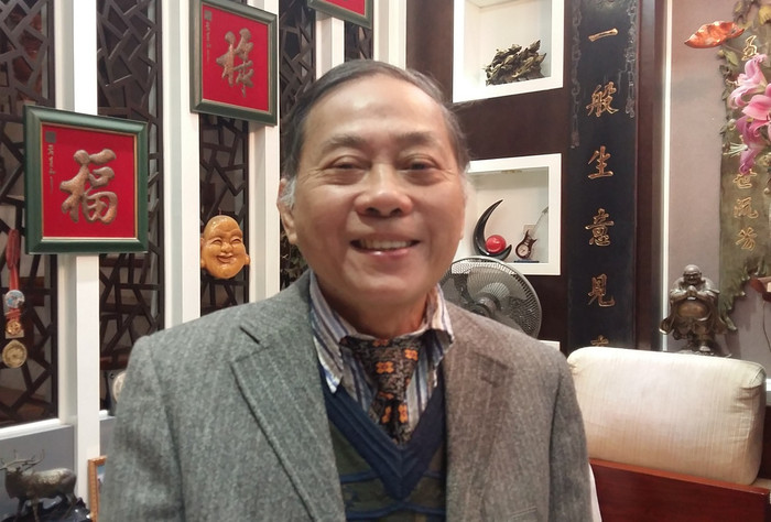 PGS.TS Lương Gia Ban chia sẻ, mọi chế độ đều sụp đổ nếu không còn vì dân. ảnh: Ngọc Quang.