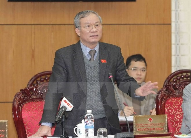 Ông Nguyễn Kim Khoa - Chủ nhiệm Ủy ban Quốc phòng, An ninh cho rằng, Bộ Quốc phòng nhận thức không đúng về Luật Biểu tình. ảnh: TTXVN. Ông Nguyễn Kim Khoa - Chủ nhiệm Ủy ban Quốc phòng, An ninh cho rằng, Bộ Quốc phòng nhận thức không đúng về Luật Biểu tình. ảnh: TTXVN.