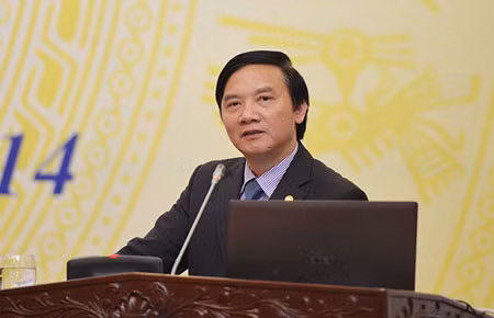 Ông Nguyễn Khắc Định - Phó Chủ nhiệm Văn phòng Chính phủ. ảnh: VGP.