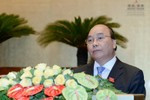 Ông Nguyễn Xuân Phúc được giới thiệu để Quốc hội bầu giữ chức Thủ tướng Chính phủ nhiệm kỳ 2016-2021. Ông Nguyễn Xuân Phúc được giới thiệu để Quốc hội bầu giữ chức Thủ tướng Chính phủ nhiệm kỳ 2016-2021.