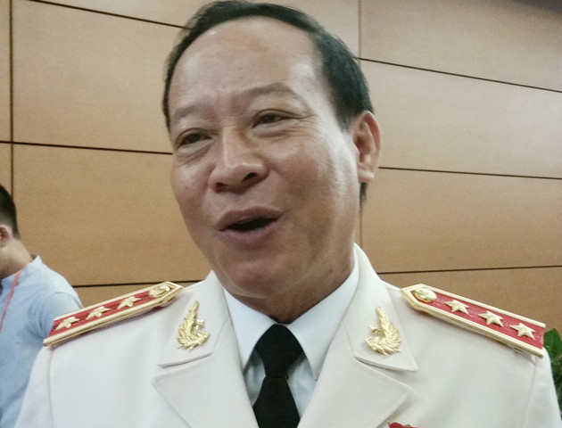 Thượng tướng Lê Quý Vương khẳng định, Bộ Công an đã chỉ đạo phải nghiêm túc và minh bạch khi điều tra các sai phạm liên quan tới ông Trịnh Xuân Thanh. ảnh: Nguyễn Kiên. Thượng tướng Lê Quý Vương khẳng định, Bộ Công an đã chỉ đạo phải nghiêm túc và minh bạch khi điều tra các sai phạm liên quan tới ông Trịnh Xuân Thanh. ảnh: Nguyễn Kiên.