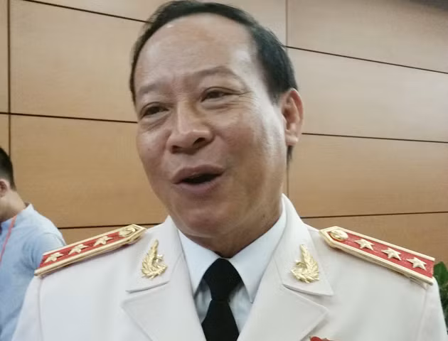 Thượng tướng Lê Quý Vương khẳng định, Bộ Công an đã chỉ đạo phải nghiêm túc và minh bạch khi điều tra các sai phạm liên quan tới ông Trịnh Xuân Thanh. ảnh: Nguyễn Kiên.