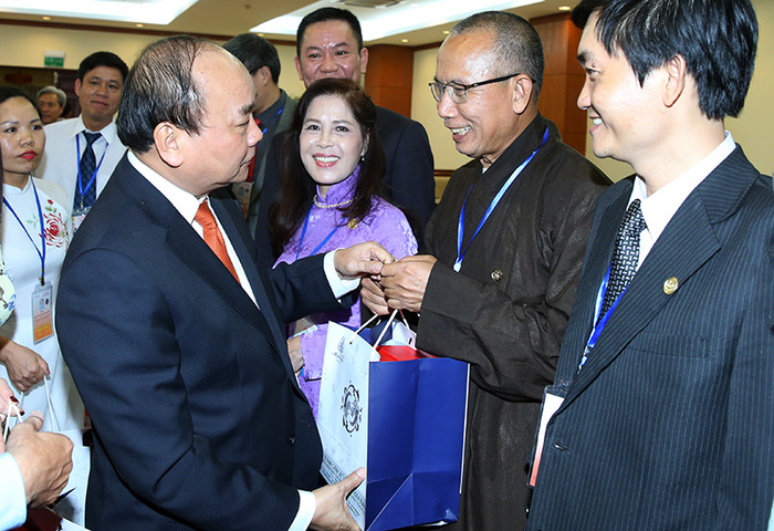 Thủ tướng luôn đánh giá cao những đóng góp của kiều bào đối vói sự phát triển của đất nước. ảnh: vgp. Thủ tướng luôn đánh giá cao những đóng góp của kiều bào đối vói sự phát triển của đất nước. ảnh: vgp.