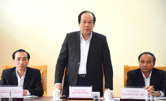 Bộ trưởng Mai Tiến Dũng yêu cầu chính quyền làm sai thì phải xin lỗi dân. ảnh: vgp. Bộ trưởng Mai Tiến Dũng yêu cầu chính quyền làm sai thì phải xin lỗi dân. ảnh: vgp.