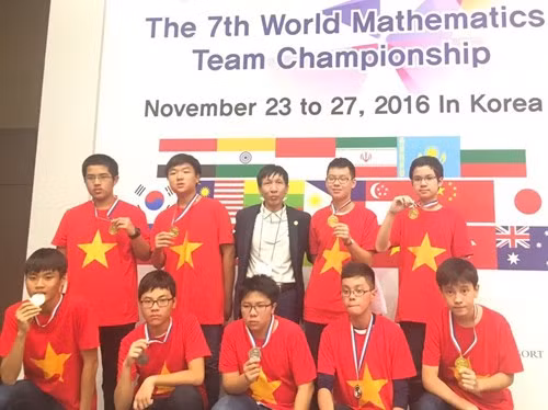 8 học sinh trường Giảng Võ giành Huy chương Vàng thi Toán quốc tế 2017 ảnh 2